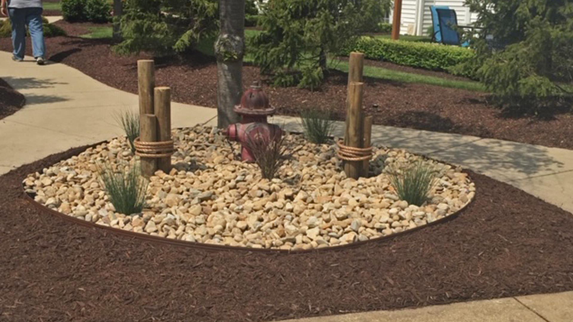Landscape project within our service area of Northeast Ohio.